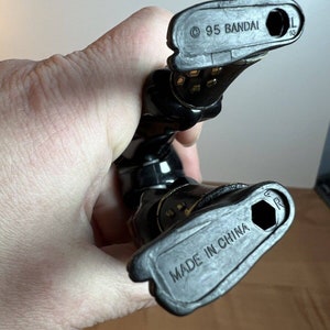 1995 Bandai Power Rangers One Two Punch Black Ranger - Etsy