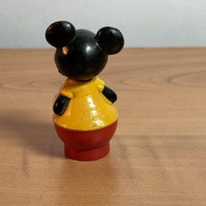 Vintage Mickey Mouse Figure 2.75” image 3