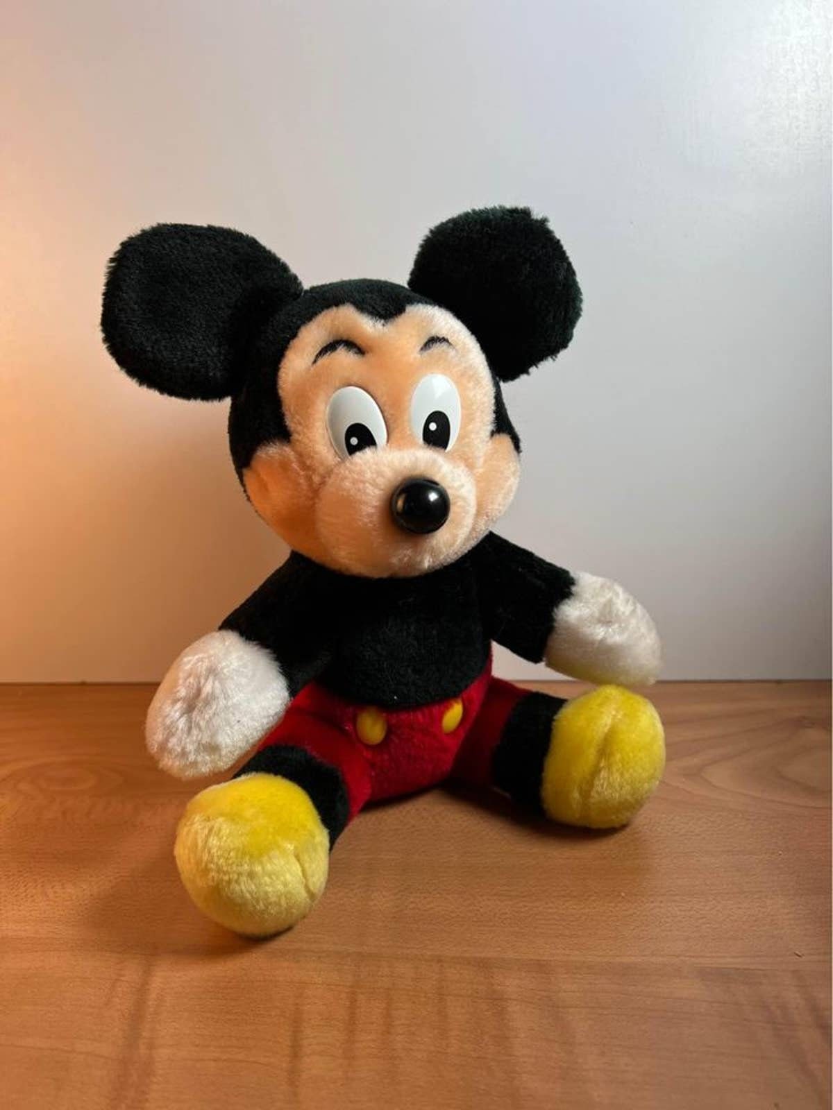 ヴィンテージ ディズニーランド ミッキーマウス ぬいぐるみ 7インチ