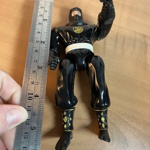 1995 Bandai Power Rangers One Two Punch Black Ranger - Etsy