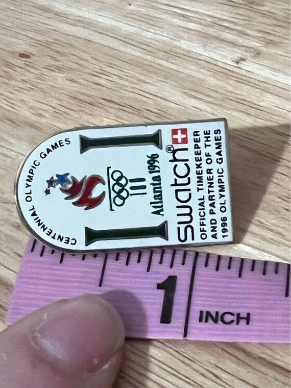 Atlanta 1996 Olympics Olympic torch logo Swatch Offic… Gem