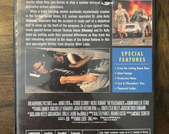 The Peacemaker (DVD, 1998, Widescreen) George Clooney, Nicole