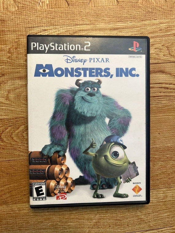 Monsters, Inc. (sony Playstation 2, 2002) With Manual and Case - Etsy