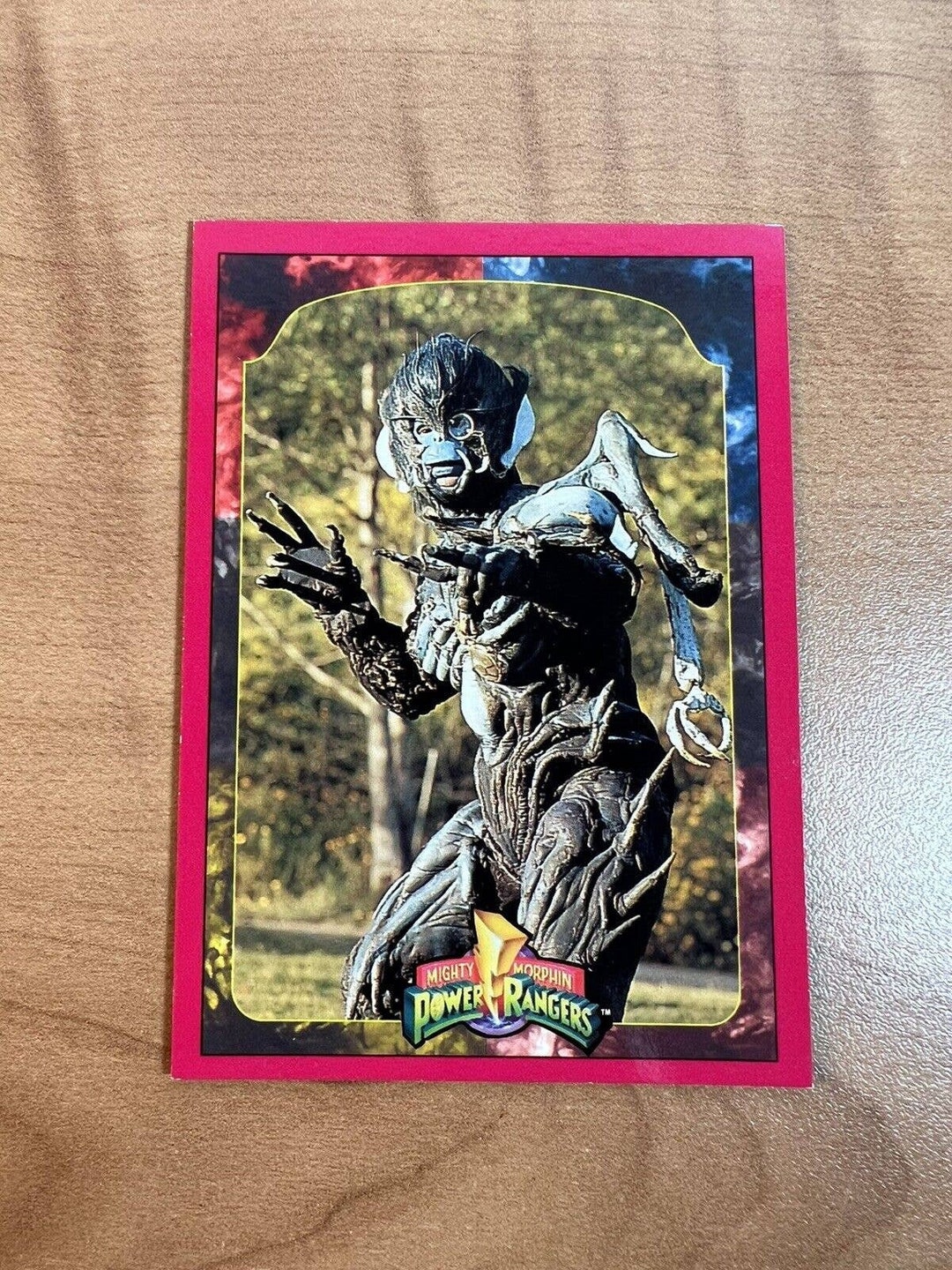 Mighty Morphin Power Rangers 1994 Saban Evil Alien Baboo Trading Card ...