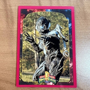 Mighty Morphin Power Rangers 1994 Saban Evil Alien Baboo Trading Card #137