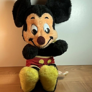 ヴィンテージ￼カリフォルニアぬいぐるみミッキーマウス 1960年代頃 ミッキー・マウス カリフォルニア・スタッフド