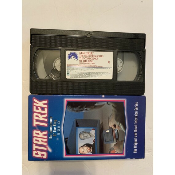 Star Trek 13: Conscience of the King [VHS]