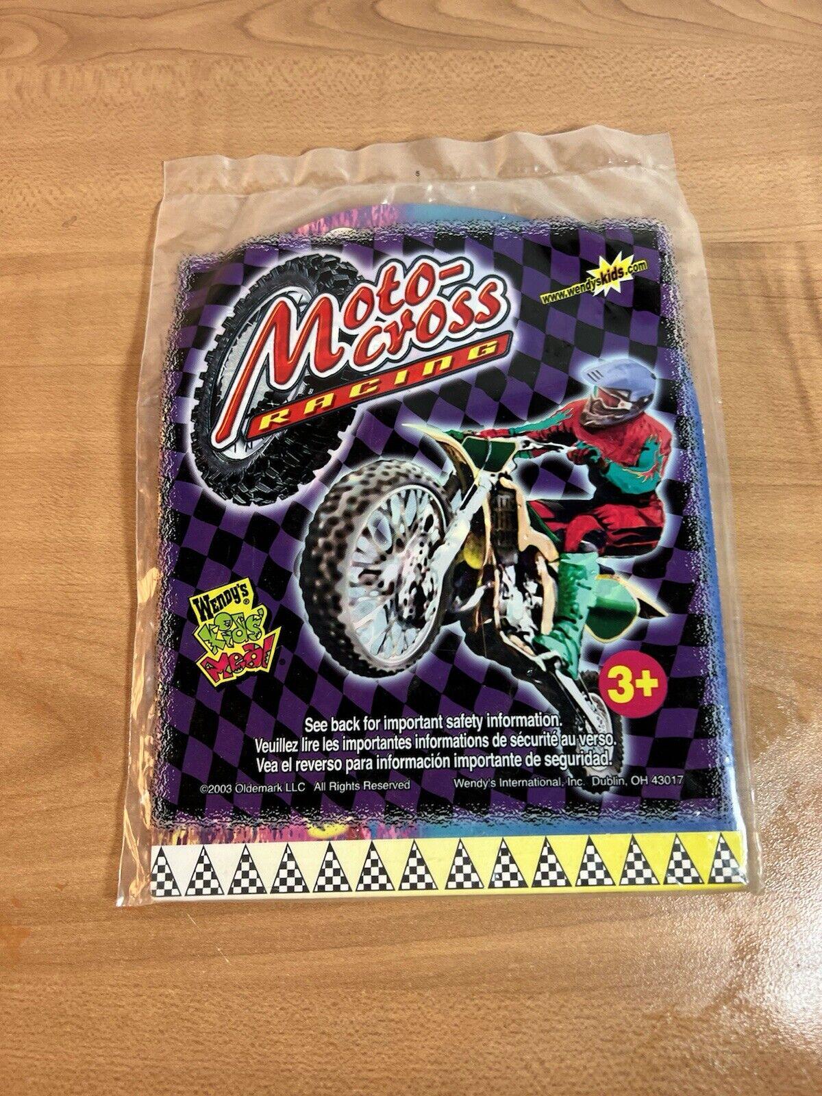 New VINTAGE 2003 Wendy's Moto-cross Racing Motorcycle NIB - Etsy