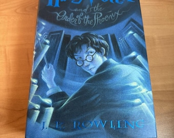 Harry Potter La Orden del Fénix J.K. Rowling 2003 1.ª Edición Americana HC
