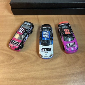 Vintage 3 2000 Jeff Burton #99 Exide Ford Taurus Racing Champion Cars