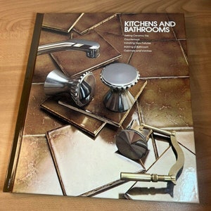 Time Life Books Home Repair And Improvement Kitchens and Bathrooms 1989