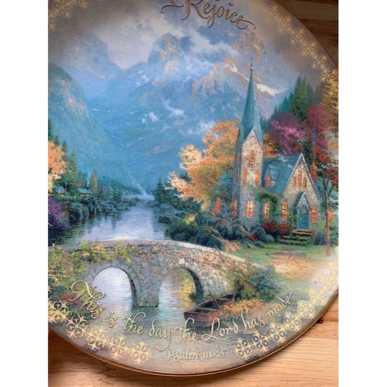 Thomas Kinkade collectible decorative plates 2 Etsy