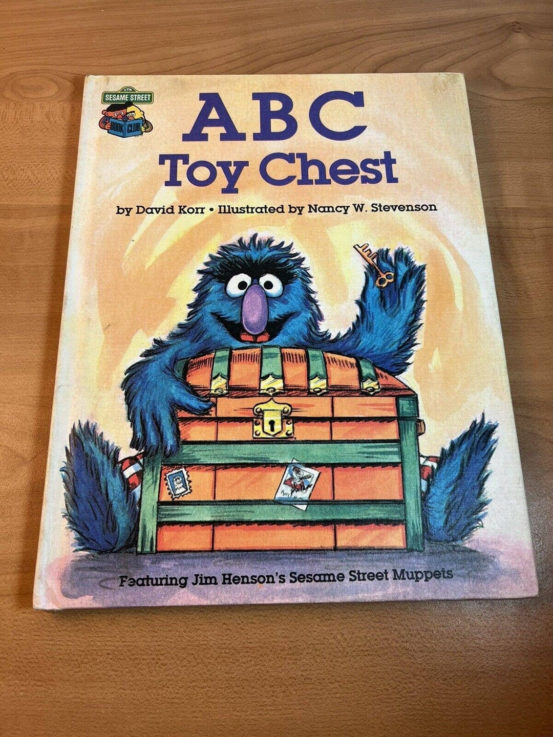 ABC Toy Chest Vintage 1981 Sesame Street Book Club Hardcover by David