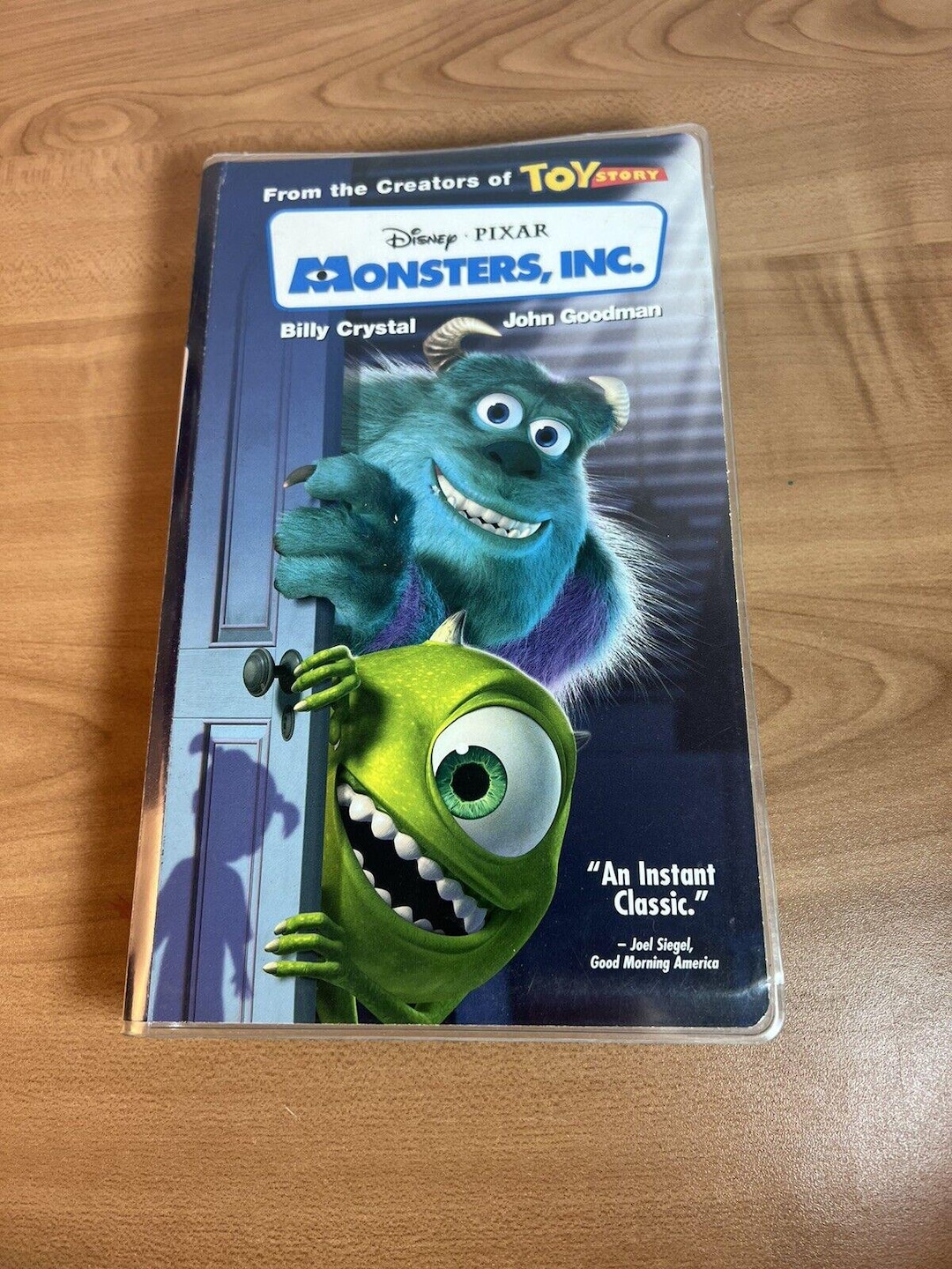 Disney - Pixar Monsters, Inc. 2002 [VHS] Blue Tape - Etsy