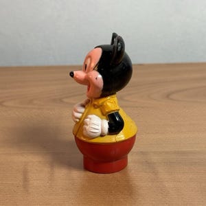 Vintage Mickey Mouse Figure 2.75” image 2