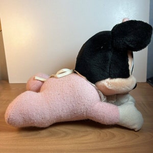 Vintage 1984 Disneyland Walt Disney World Plush Baby Crawling Minnie Mouse image 5