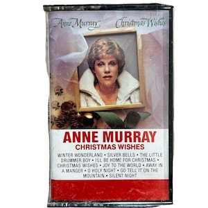 Anne Murray Re-issue Christmas Wishes Songs Capitol Vintage Audio Cassette 1981