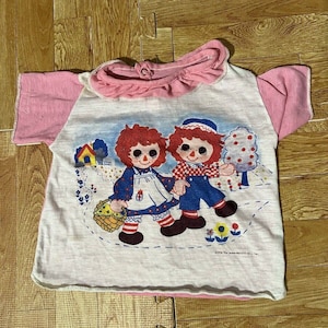 1976 The Bobbs Merrill Co Raggedy Ann Shirt