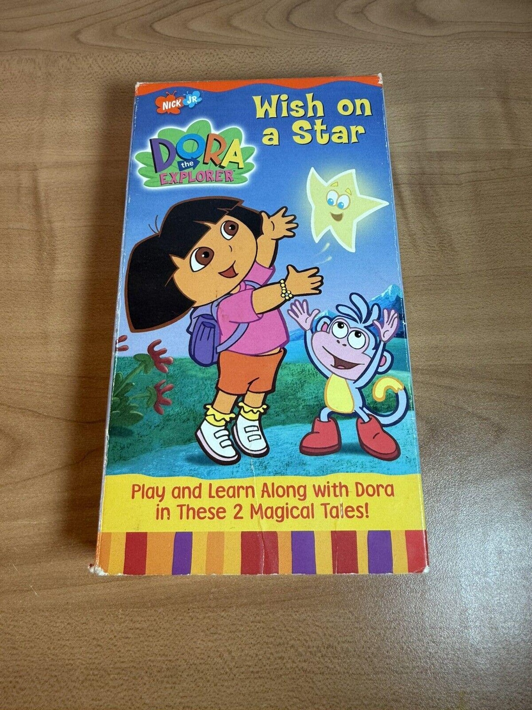 Dora the Explorer - Wish on a Star VHS 2001 Nick Jr Nickelodeon Classic Cartoon - Etsy