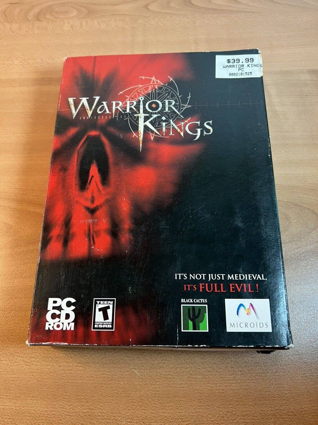 Warrior kings stratégie Big Box carton PC FR neuf/new - Jeux vidéo
