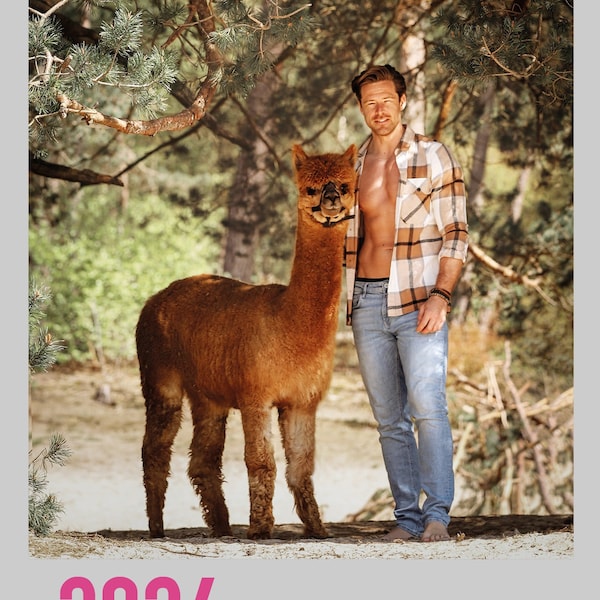 2024 Hunks Calendar Etsy