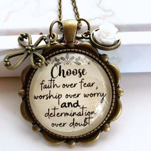 Bible verse jewelry/Scripture Necklace/Christian gifts for Women/ Bible verse necklace/faith jewellery/Christian mom gift