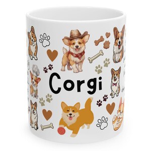 Corgi Mug, Corgi Owner Gift, Corgi Gift for Sister, Corgi Dog Mom Gift, Corgi Mug for Daughter, Corgi Mug for Friend, Corgi Gifts