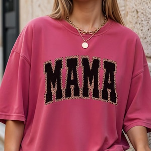 Comfort Color Mama Shirt, Gift for Moms, Mama Gift, Baby Shower Gift, Mother&#39;s Day Tee, Mother T shirt, Trendy Mama Shirt