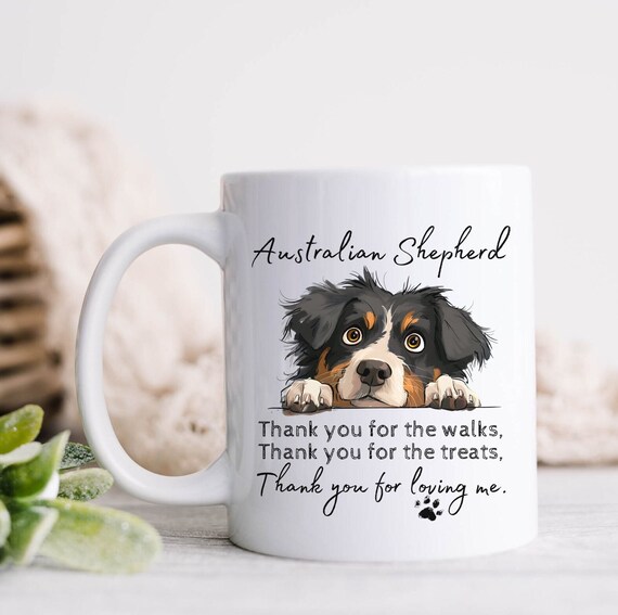 Australian Shepherd Mug Aussie Dog Mug Australian Shepherd Dog Mom
