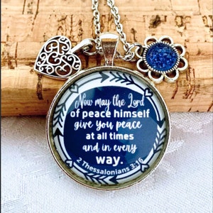 Scripture Necklace, Christian jewelry for women, Gift for women, Bible Verse Necklace, faith jewellery