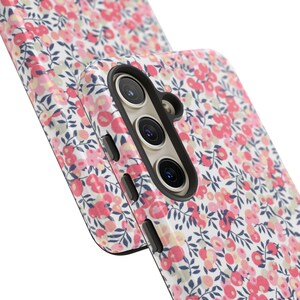 Capa de celular Liberty London Floral com estampa Liberty, capa resistente e colorida, capa protetora durável para primavera e verão, presente de costura imagem 7