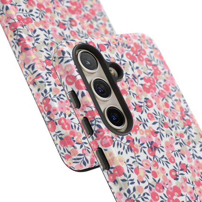 Capa de celular Liberty London Floral com estampa Liberty, capa resistente e colorida, capa protetora durável para primavera e verão, presente de costura imagem 7