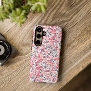 Capa de celular Liberty London Floral com estampa Liberty, capa resistente e colorida, capa protetora durável para primavera e verão, presente de costura imagem 8