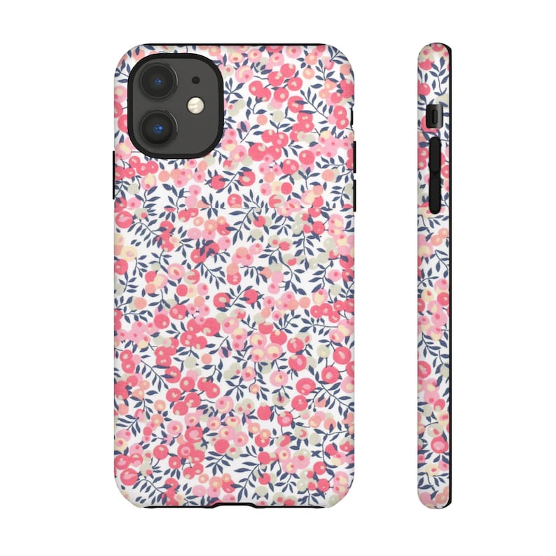 Capa de celular Liberty London Floral com estampa Liberty, capa resistente e colorida, capa protetora durável para primavera e verão, presente de costura imagem 4