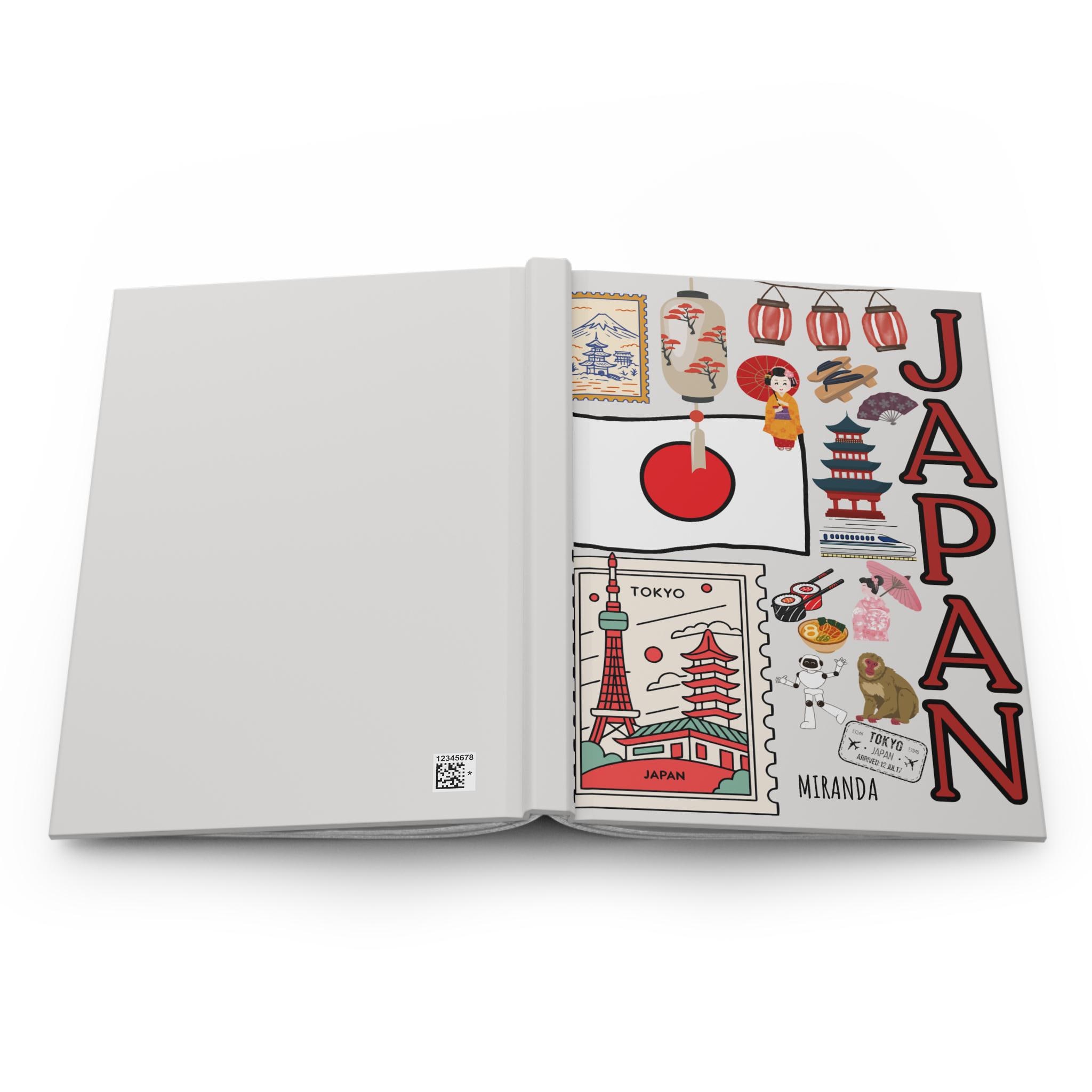 Japan Travel Notebook Asia Trip Journal Custom Gift for Traveler Tokyo ...