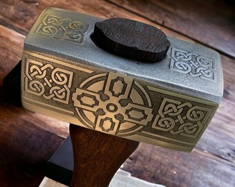 Thor Hammer, Engraved with high Carbon Steel, Viking hammer, Valknut Hammer, Mjolnir hammer, Norse battle hammer, Best Gift For Any Occasion