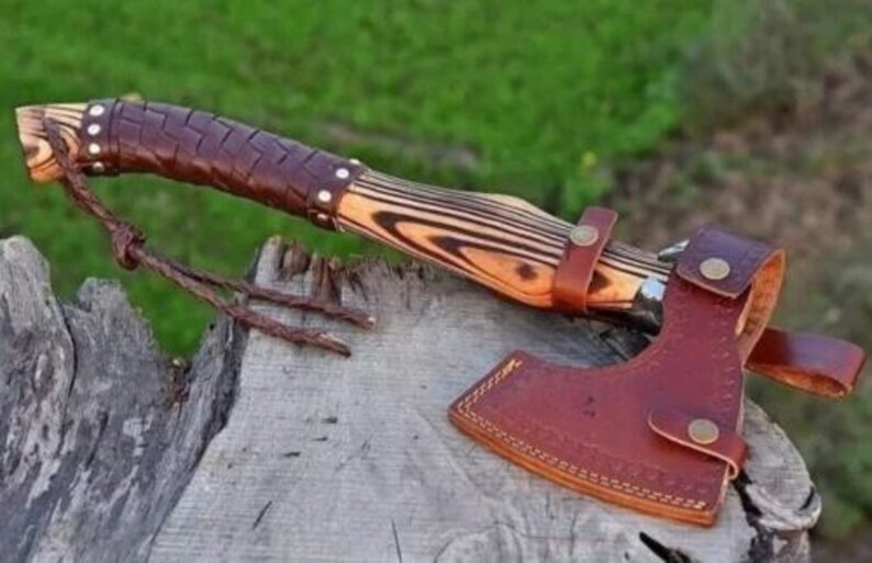 Hand Tomahawk Axe Battle Axe Custom Throwing Axe Etsy