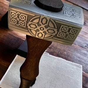 Handforged Thor Viking Carbon Steel Hammer, Battle Hammer, Personalized Hammer, Viking War Hammer, Custom Hammer, Unique Hammer Best Gift Viking Hammer 3