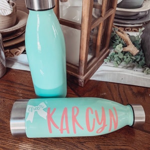 Personalized Water Bottles - Cheer Team Gifts - Personalized Cheer Water Bottles - Party Favors - Cheer Party - Team Sports Gift - Cheer