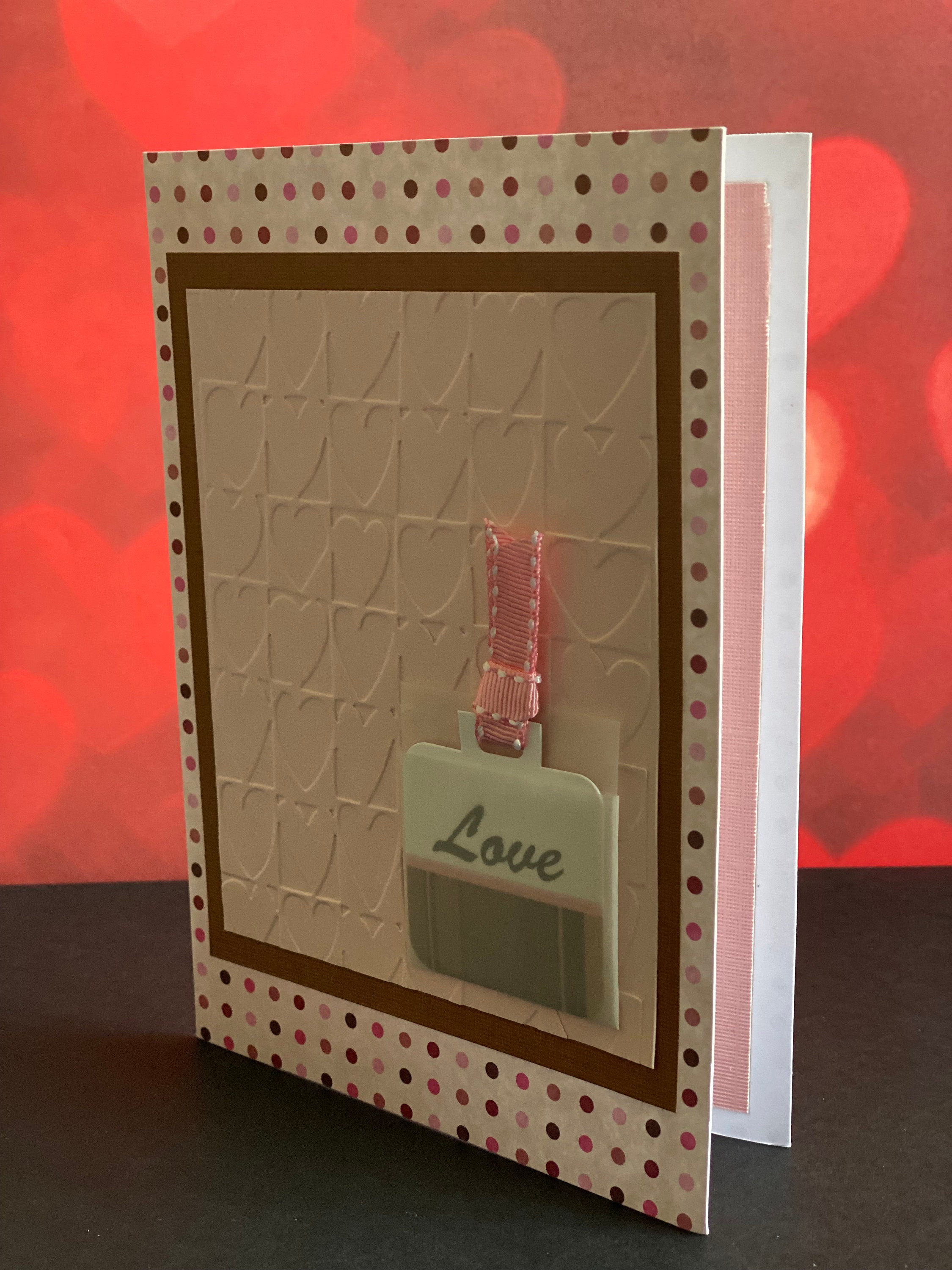 Valentine's Day Card | Handmade Love Greeting Card - Etsy