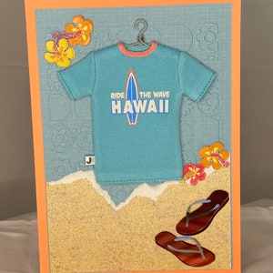 T-Shirt- Ride the Wave &quot;Hawaii&quot;