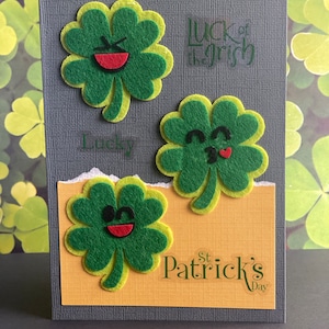 Chance de la carte irlandaise I St Patrick Day | Carte pour lui | Carte pour Mari | Carte pour enfants | Carte pour femme |