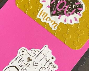 Love You Mom Happy Mother's Day Card