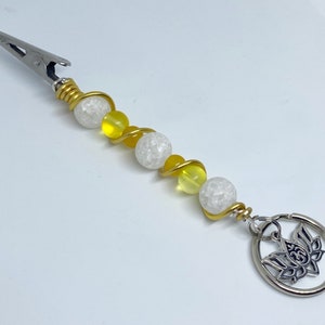 Yellow multipurpose/ debit card holder clip