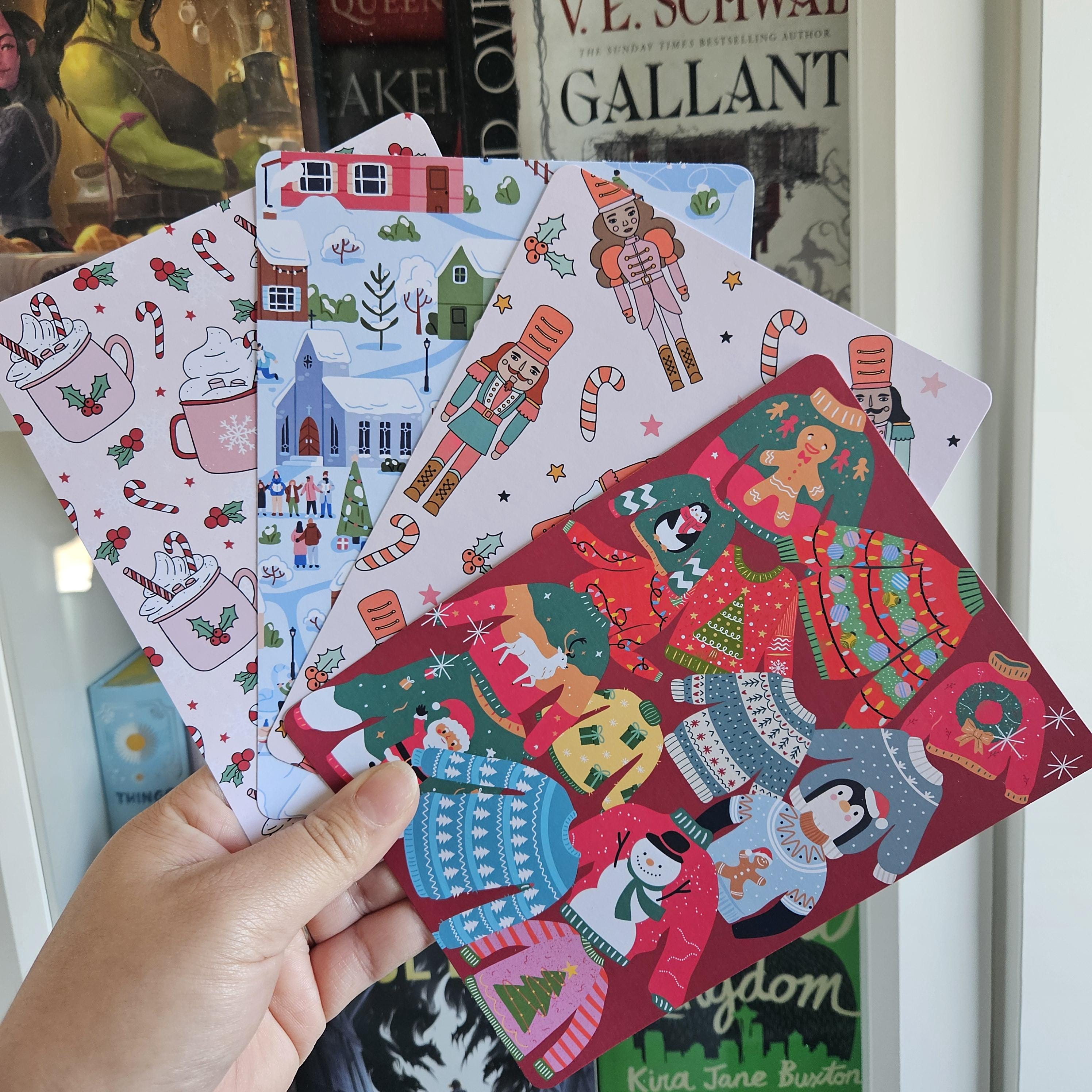 Encarts pour Kindle pour les fêtes de fin d'année, encarts décoratifs pour liseuses, Kindle Paperwhite & Basic, encarts de Noël