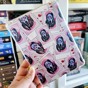 Hey Sidney Pink Slasher Kindle Insert, E-reader Decorative Insert, Kindle Decorating, Kindle Paperwhite & Basic