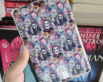 Floral Halloween Kindle Insert, E-reader Decorative Insert, Kindle Decorating, Kindle Paperwhite & Basic