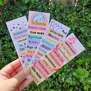 Book Tropes Bookmarks, Cute Bookmarks, Bookish, Book Club Gift, BookTok