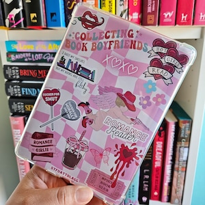 Romance Girlie Kindle Insert, E-reader Decorative Insert, Kindle Decorating, Smut Reader, Bookish Gifts, Booktok