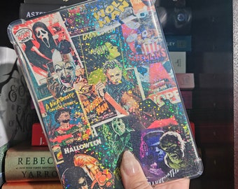 Holo Halloween Holographic Kindle Insert, E-reader Decorative Insert, Kindle Decorating, Kindle Paperwhite & Basic